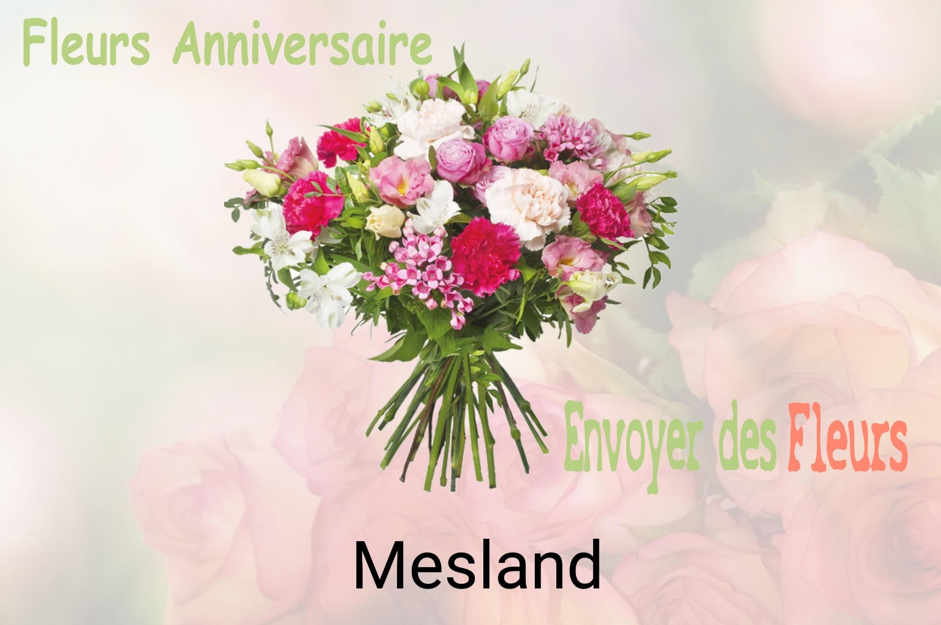 Bouquet de fleurs d’anniversaire livré à Mesland